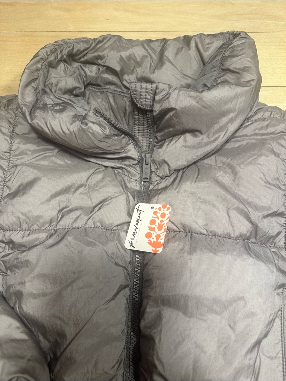 NWT Free People In a Bubble Puffer Sz M - Picture 9 of 15